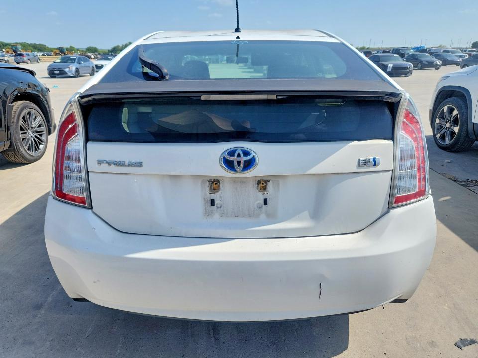 2013 Toyota Prius VIN JTDKN3DU7D5569753 COPART salvage auction — FRONT END, Tx - Certificate Of Title, sold $2,800 on 2026-07-27 (photo 6)