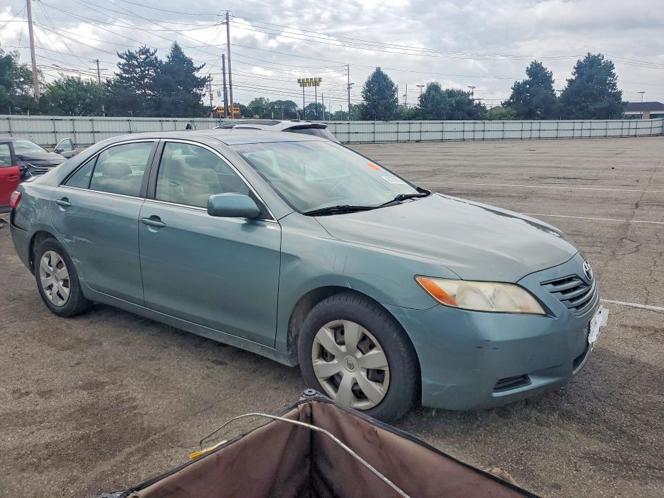 2007 Toyota Camry VIN JTNBE46K373084443 COPART salvage auction — REAR END, Oh - Cert Of Title-Salvage, sold $150 on 2026-07-29 (photo 4)