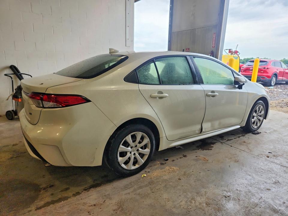 2020 Toyota Corolla VIN JTDEPRAE6LJ029260 COPART salvage auction — SIDE, Mo - Salvage Certificate Of Title, sold $400 on 2026-07-28 (photo 3)