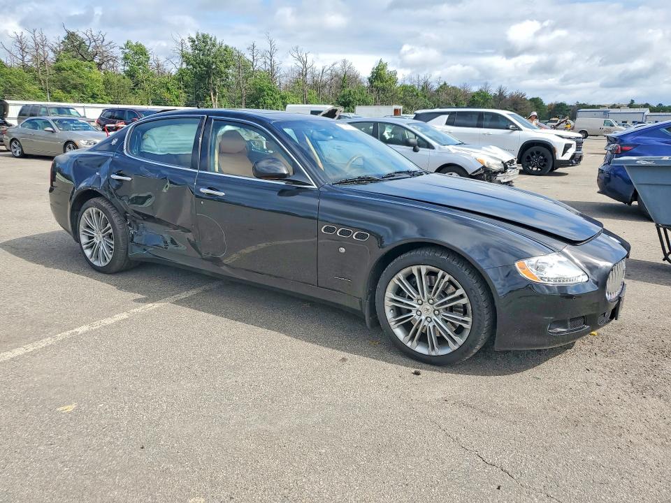 2010 Maserati Quattroporte VIN ZAM39JKA0A0050697 COPART salvage auction — SIDE, NY - MV-907A SALVAGE CERTIFICATE, sold $4,300 on 2026-08-07 (photo 4)
