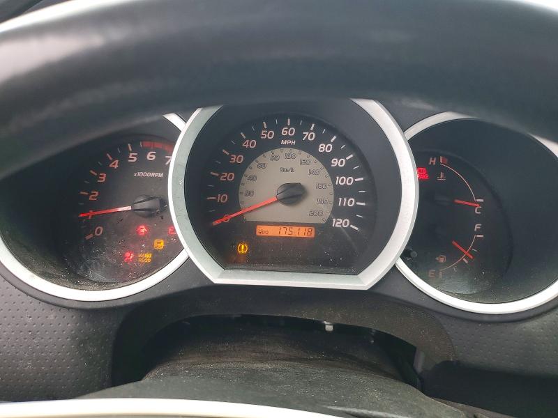 2009 Toyota Tacoma VIN 5TEPX42N09Z615042 COPART salvage auction — FRONT END, Vt - Certificate Of Title, sold $3,700 on 2026-07-27 (photo 9)