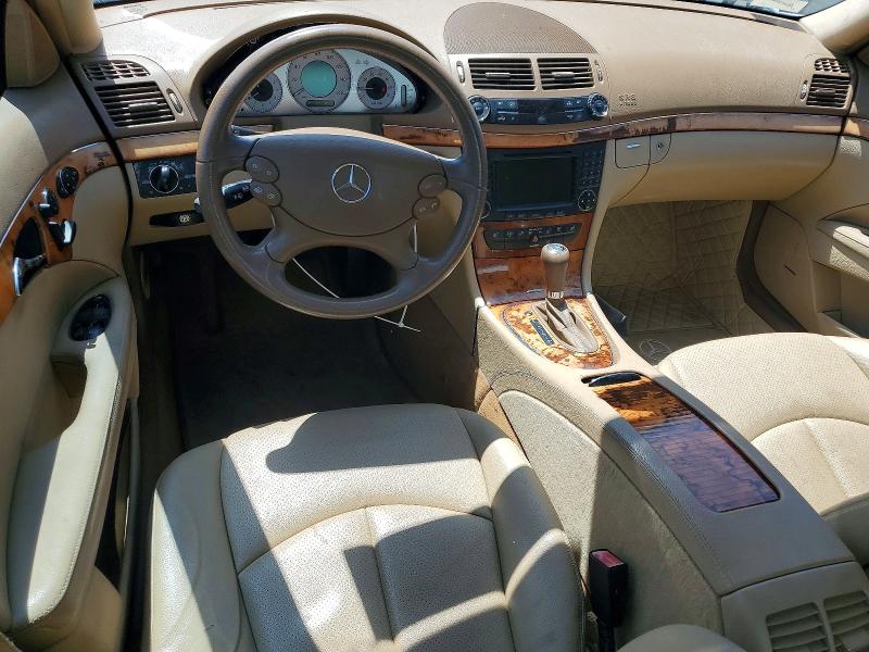 2008 Mercedes-benz E-class VIN WDBUF56X38B309610 COPART salvage auction — MINOR DENT/SCRATCHES, CA - DIS/DLR/EXP APP FOR DUP CLEAN, sold $3,800 on 2026-08-14 (photo 8)