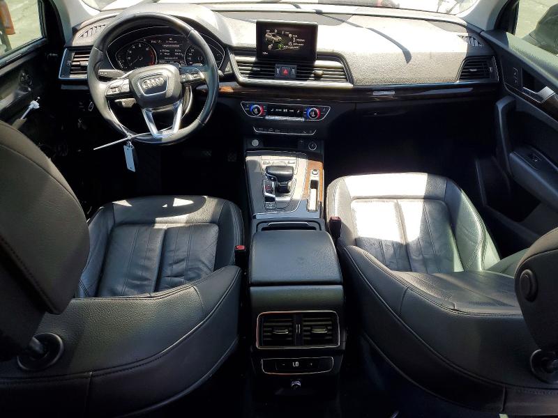 2019 Audi Q5 VIN WA1ANAFY2K2023564 COPART salvage auction — FRONT END, Ca - Salvage Certificate, sold $5,900 on 2026-07-31 (photo 8)