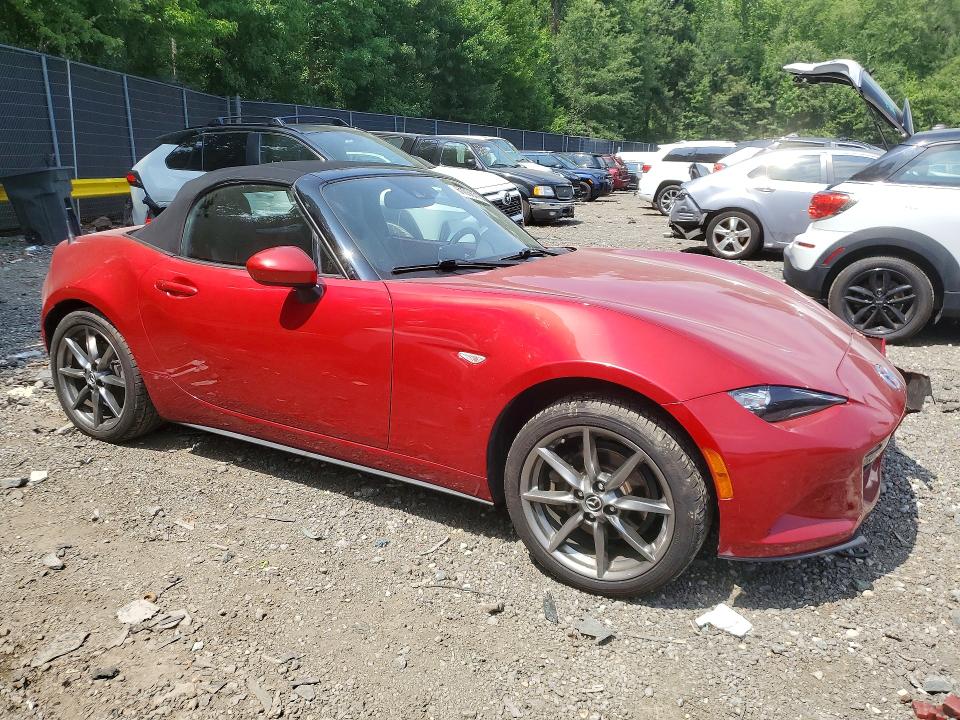 2016 Mazda Mx-5 VIN JM1NDAD7XG0112385 COPART salvage auction — FRONT END, Md - Cert Of Salvage > 75% Damage, sold $3,000 on 2026-07-24 (photo 4)