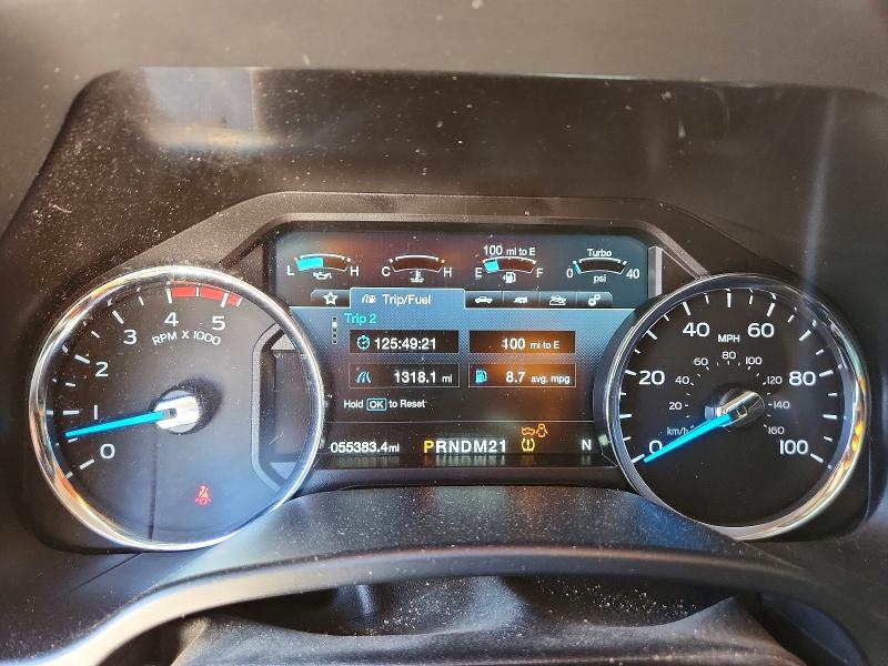 2017 Ford F250 VIN 1FT7W2BT3HED41035 COPART salvage auction — FRONT END, Tx - Salvage Vehicle Title, sold $24,700 on 2026-08-26 (photo 9)