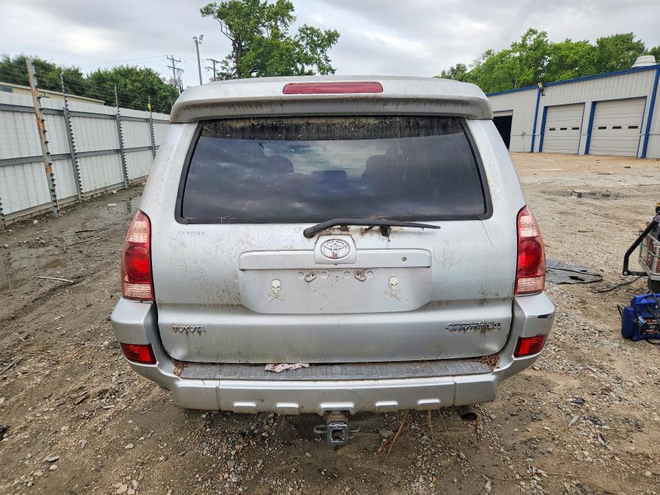 2005 Toyota 4runner VIN JTEBU14RX58041932 COPART salvage auction — FRONT END, VA - CERTIFICATE OF TITLE, sold $175 on 2026-07-21 (photo 6)