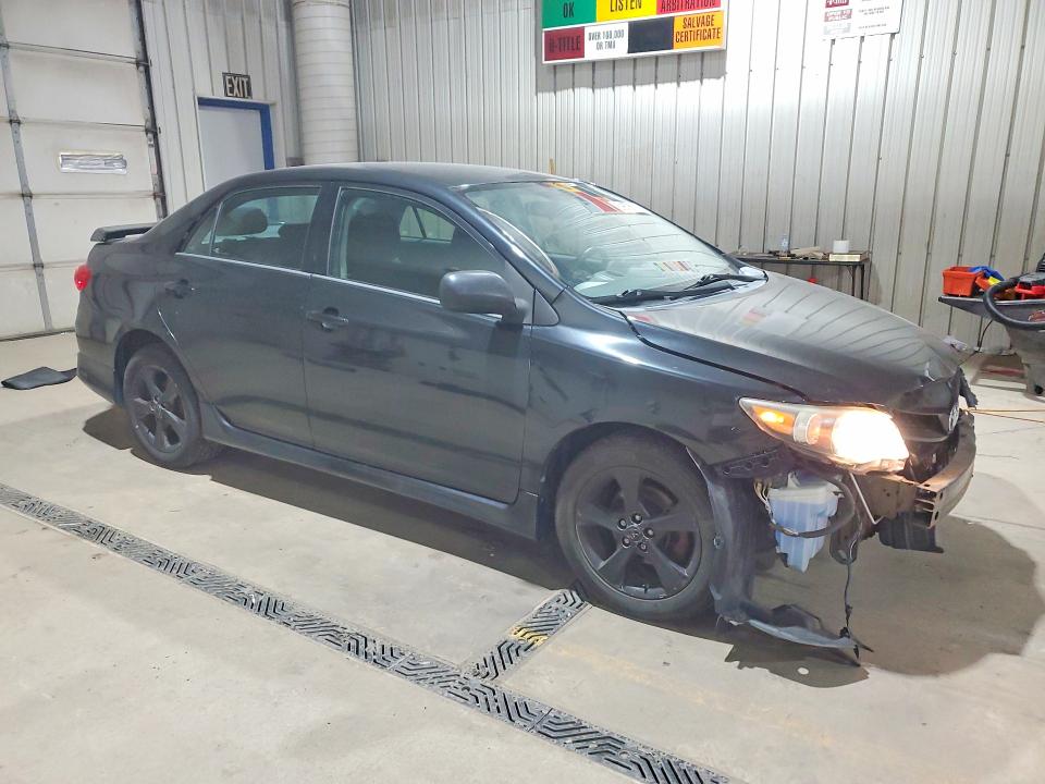 2013 Toyota Corolla VIN 5YFBU4EE1DP184532 COPART salvage auction — FRONT END, Pa - Certificate Of Salvage, sold $850 on 2026-07-23 (photo 4)
