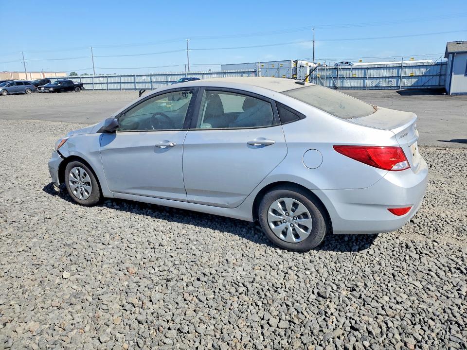 2017 Hyundai Accent VIN KMHCT4AE3HU311802 COPART salvage auction — FRONT END, Wa - Vehicle Cert Of Ownership-Titl, sold $650 on 2026-07-08 (photo 2)