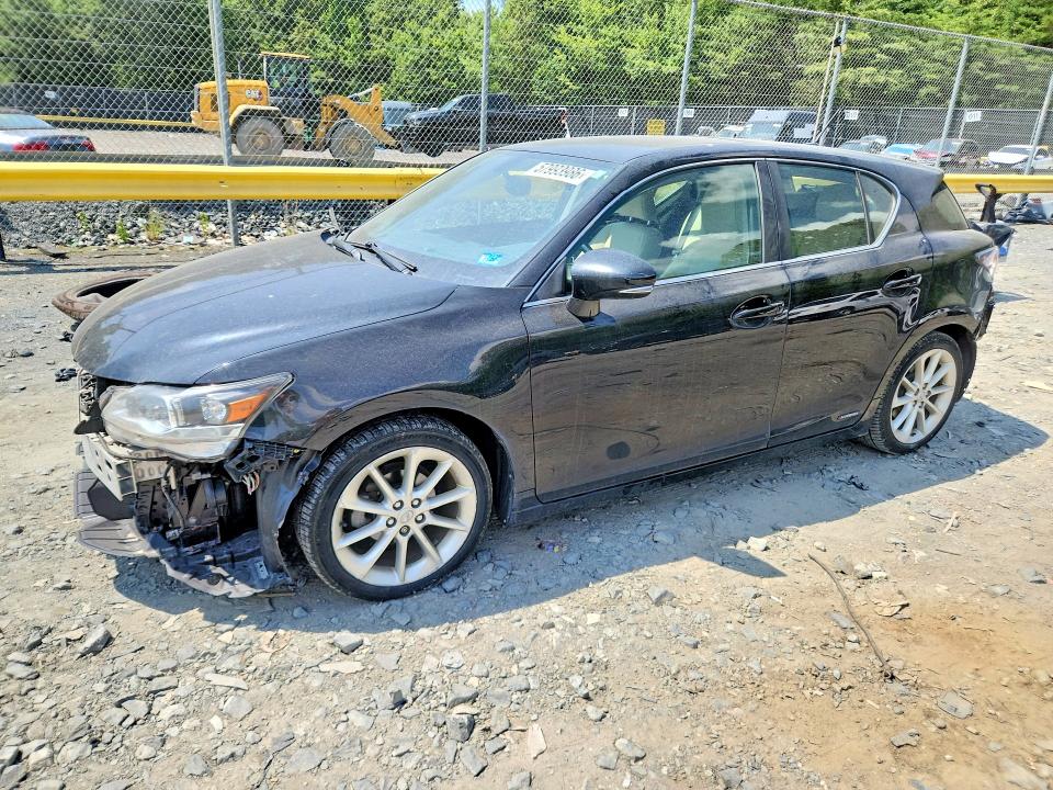 2013 Lexus Ct VIN JTHKD5BHXD2162143 COPART salvage auction — FRONT END, MD - CERT OF SALVAGE < 75% DAMAGE, sold $2,500 on 2026-07-24 (photo 1)