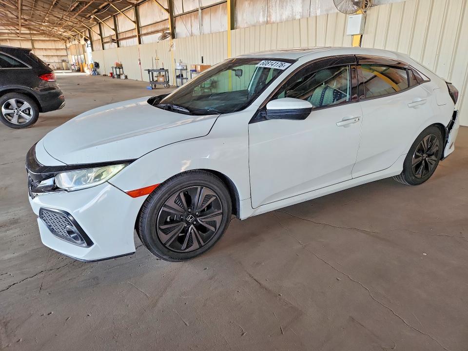 2017 Honda Civic VIN SHHFK7H51HU429107 COPART salvage auction — REAR END, Az - Cert Of Title - Salvage, sold $450 on 2026-07-27 (photo 1)