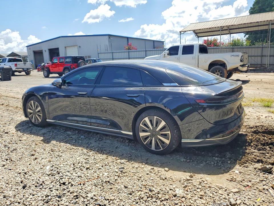 2025 Lucid Air VIN 50EA1PGA4SA009589 COPART salvage auction — SIDE, Pa - Certificate Of Salvage, sold $16,500 on 2026-09-18 (photo 2)
