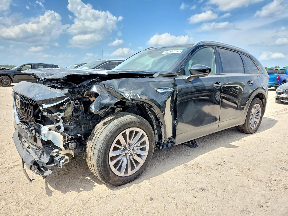 2025 Mazda Cx-90 VIN JM3KKBHD2S1199708 COPART salvage auction — FRONT END, Tx - Salvage Vehicle Title (P), sold $11,900 on 2026-07-24 (photo 1)