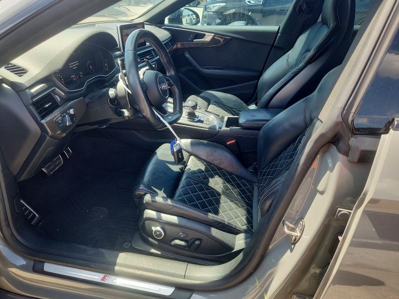 2019 Audi S5 VIN WAUC4CF57KA040687 COPART salvage auction — WATER/FLOOD, LA - CERT OF TITLE-SALVAGE FLOOD, sold $10,600 on 2026-08-26 (photo 7)