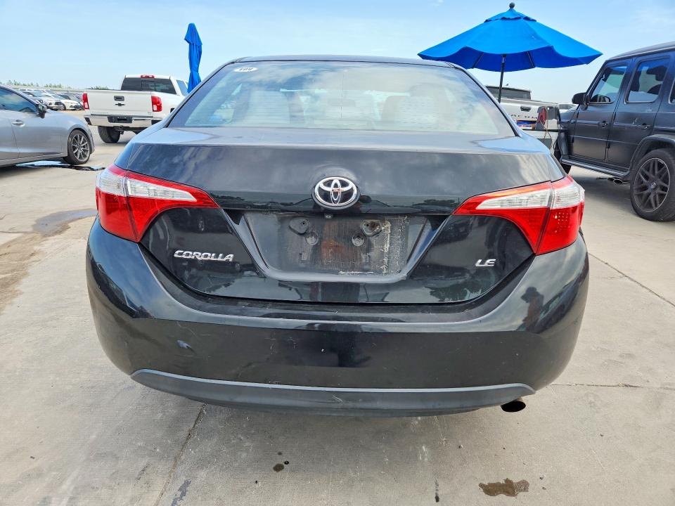 2017 Toyota Corolla VIN 5YFBURHE0HP730171 COPART salvage auction — SIDE, Tx - Salvage Vehicle Title, sold $2,950 on 2026-07-26 (photo 6)