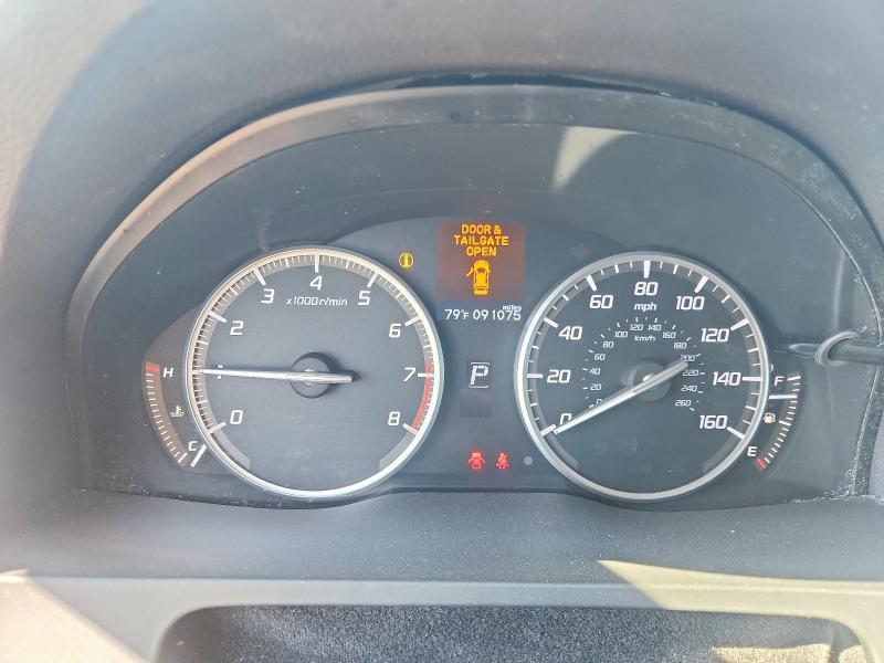 2014 Acura Rdx VIN 5J8TB4H38EL004463 COPART salvage auction — REAR END, Il - Salvage Certificate, sold $2,900 on 2026-08-26 (photo 9)