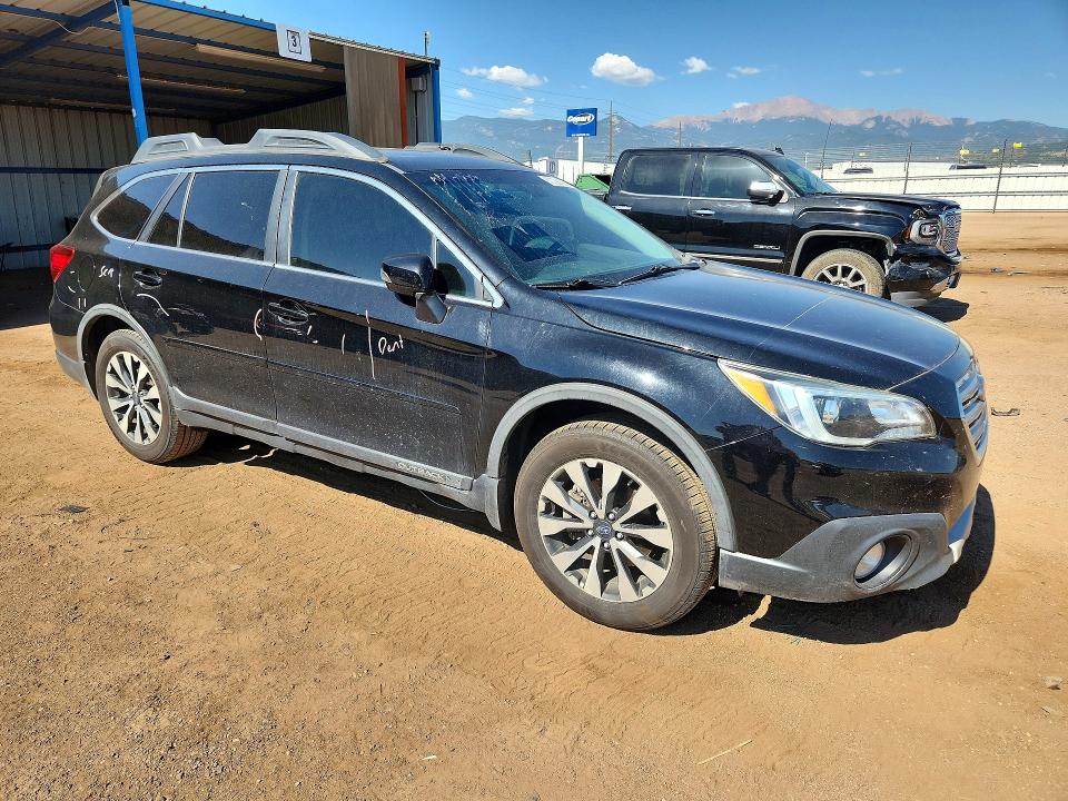 2016 Subaru Outback VIN 4S4BSENC0G3247736 COPART salvage auction — REAR END, Salvage Title, sold $3,650 on 2026-08-03 (photo 4)