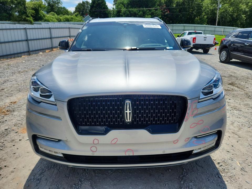 2023 Lincoln Aviator VIN 5LM5J7XC1PGL15878 COPART salvage auction — REAR END, Nc - Salvage Certificate Of Title, sold $17,000 on 2026-09-16 (photo 5)