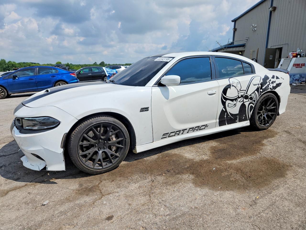 2017 Dodge Charger VIN 2C3CDXGJ8HH615674 — COPART salvage auction photo