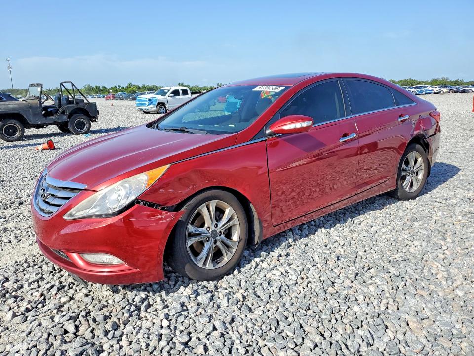 2013 Hyundai Sonata VIN 5NPEC4AC9DH516217 COPART salvage auction — SIDE, Fl - Cert Of Title Slvg Rebuildable, sold $10 on 2026-07-28 (photo 1)