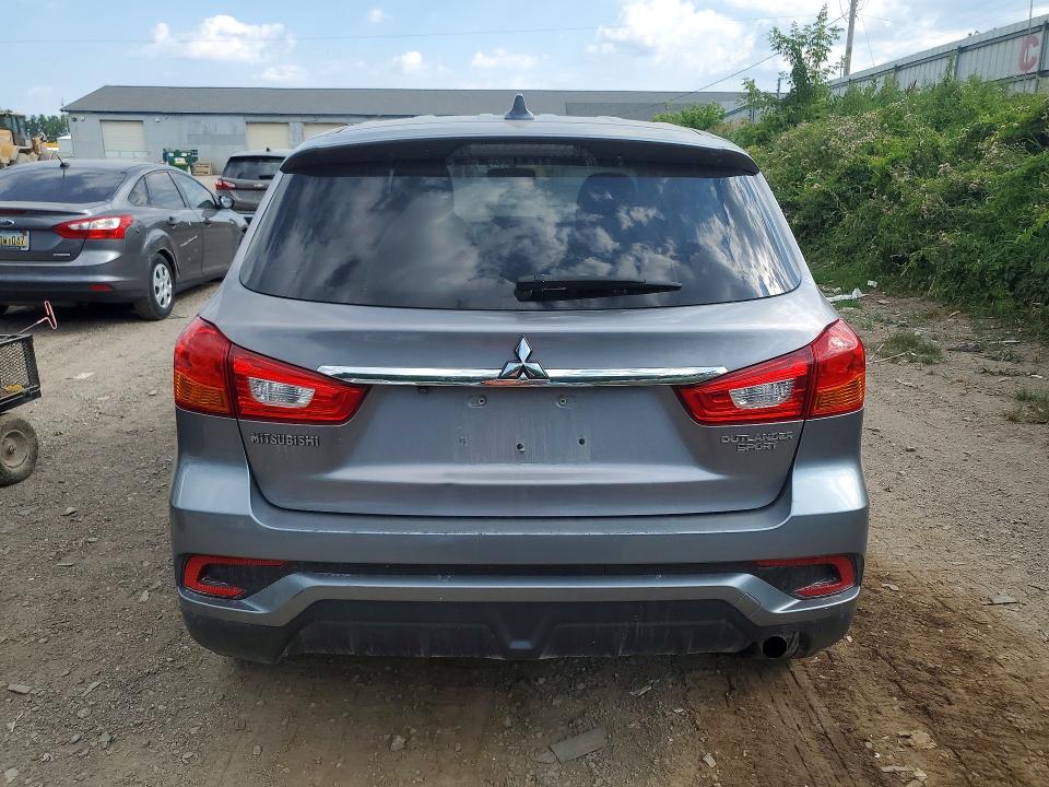 2019 Mitsubishi Outlander VIN JA4AP3AU8KU011112 COPART salvage auction — FRONT END, Salvage Title, sold $750 on 2026-07-22 (photo 6)