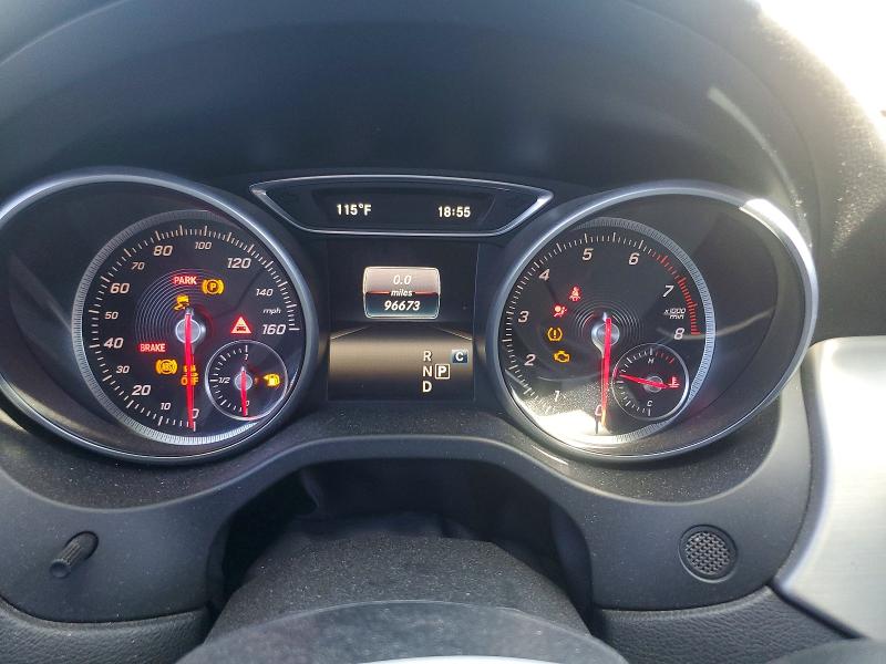 2017 Mercedes-benz Cla-klasse VIN WDDSJ4EB6HN424097 COPART salvage auction — FRONT END, Nv - Salvage Title, sold $2,500 on 2026-08-19 (photo 9)