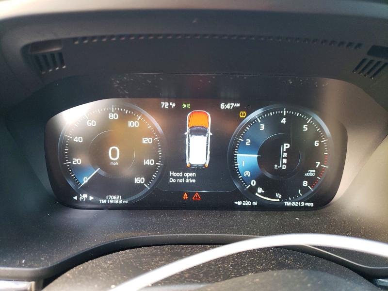2018 Volvo Xc60 VIN YV4102RK9J1081545 COPART salvage auction — REAR END, CT - CERT OF TITLE-SALVAGE, sold $6,000 on 2026-07-17 (photo 9)