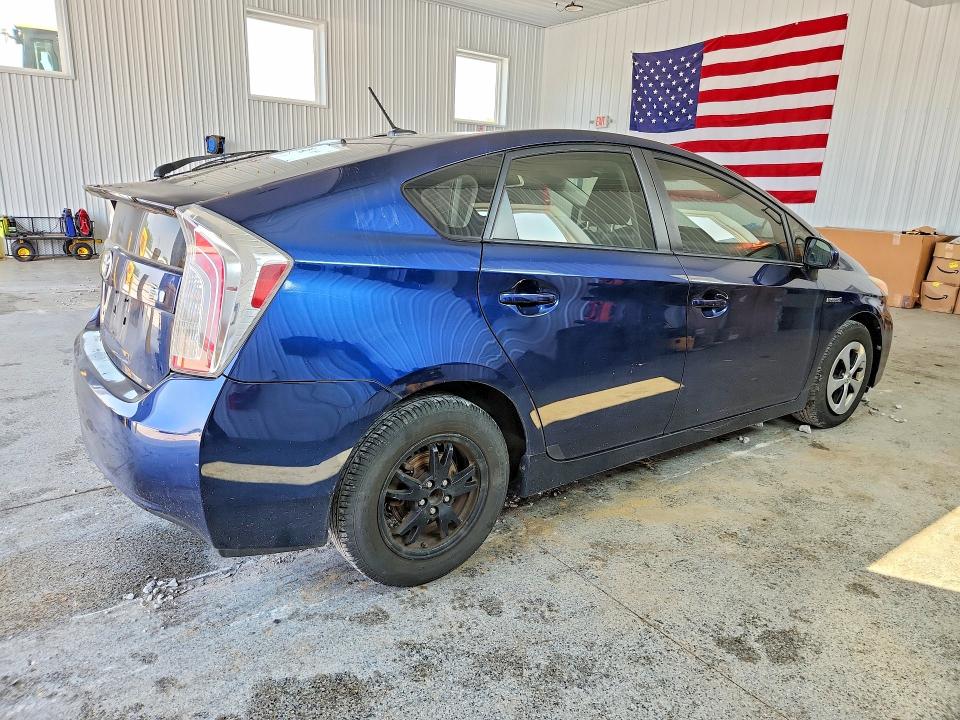 2012 Toyota Prius VIN JTDKN3DUXC1559787 COPART salvage auction — MINOR DENT/SCRATCHES, OH - CERTIFICATE OF TITLE, sold $1,250 on 2026-07-28 (photo 3)
