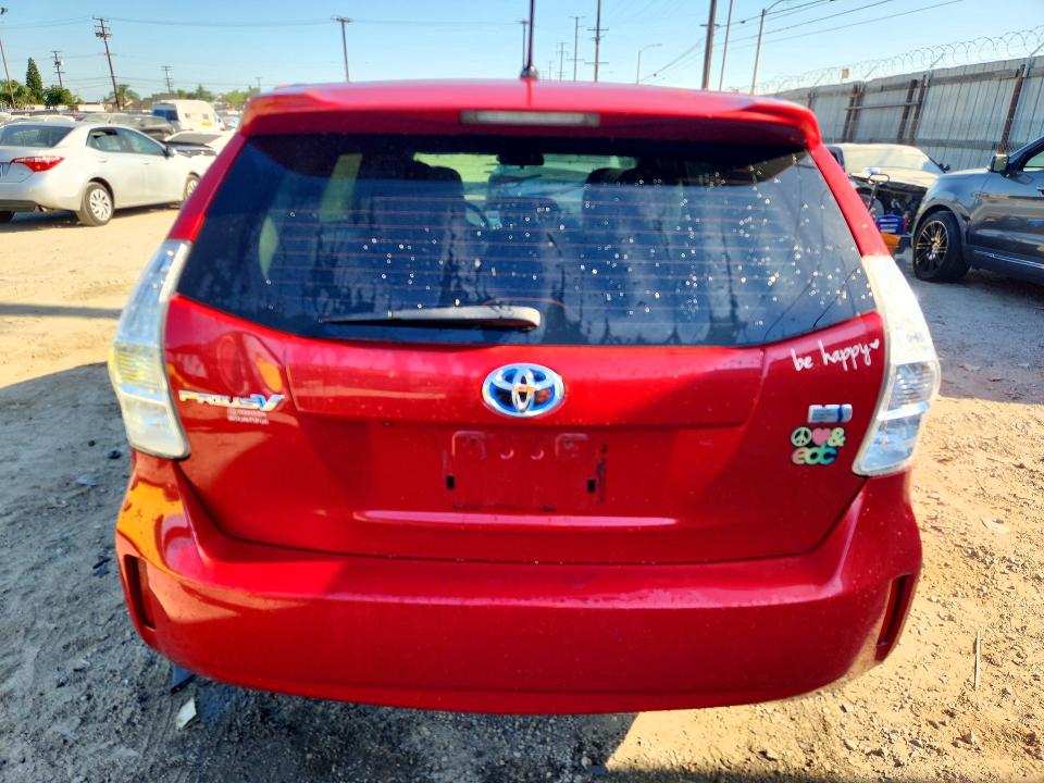 2014 Toyota Prius VIN JTDZN3EU4E3313998 COPART salvage auction — MINOR DENT/SCRATCHES, Ca - Dis/Dlr/Exp Clean W/Salv Hist, sold $1,250 on 2026-07-20 (photo 6)