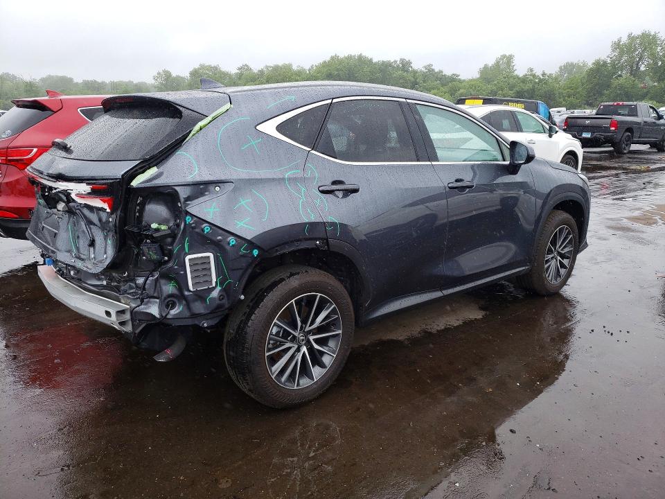 2024 Lexus Nx 350 VIN JTJGGCEZ9R5009957 COPART salvage auction — REAR END, CT - CERT OF TITLE-SALVAGE, sold $24,600 on 2026-07-10 (photo 3)