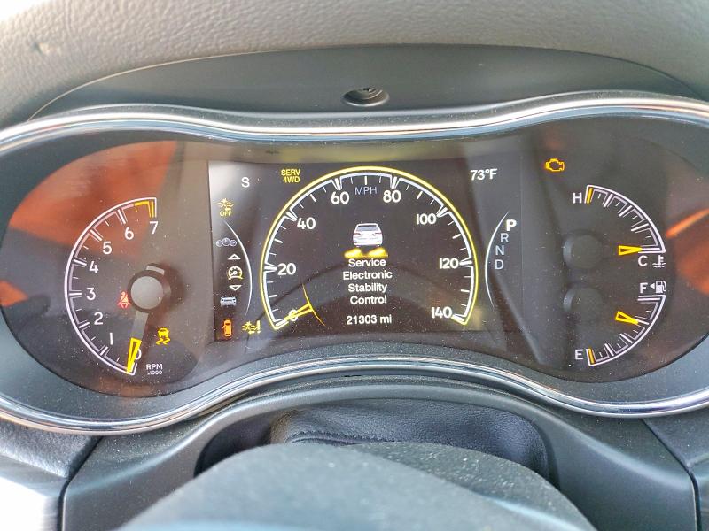 2021 Jeep Grand cherokee VIN 1C4RJFBG7MC781072 COPART salvage auction — BURN, CA - SALVAGE CERTIFICATE, sold $10,100 on 2026-07-31 (photo 9)
