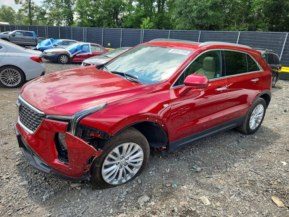 2024 Cadillac Xt4 VIN 1GYFZBR49RF242498 — COPART salvage auction photo