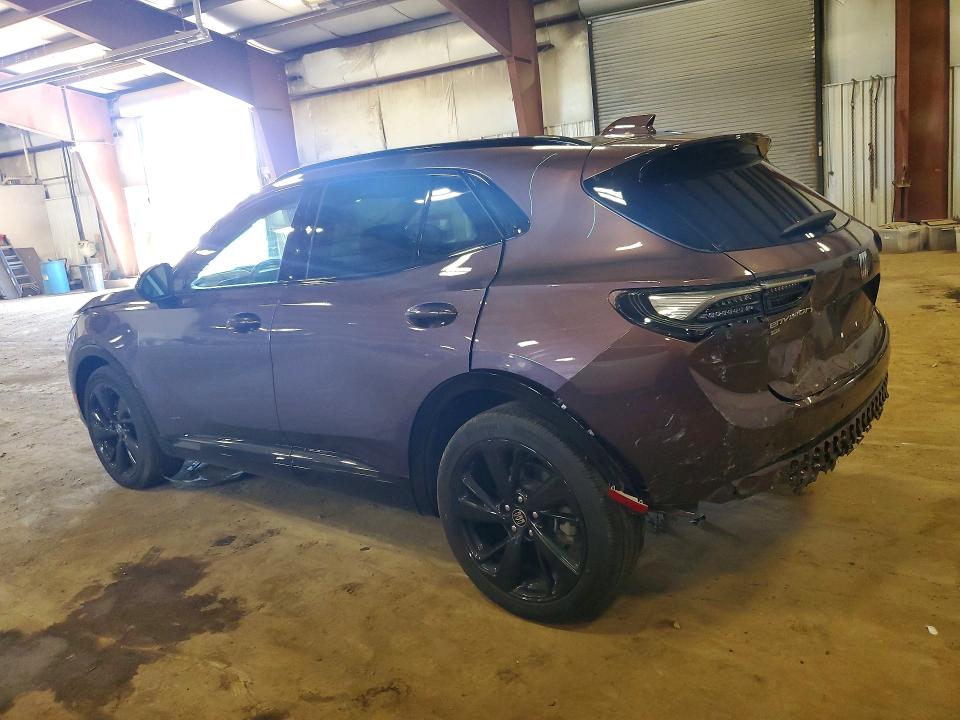 2024 Buick Envision VIN LRBFZPE47RD072838 COPART salvage auction — REAR END, Mi - Certificate Of Title, sold $12,900 on 2026-07-31 (photo 2)