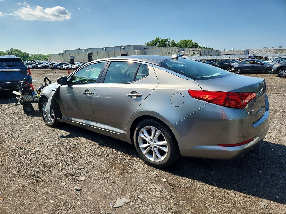 2013 Kia Optima VIN 5XXGN4A74DG210477 COPART salvage auction — FRONT END, Salvage Title, sold $575 on 2026-07-17 (photo 2)