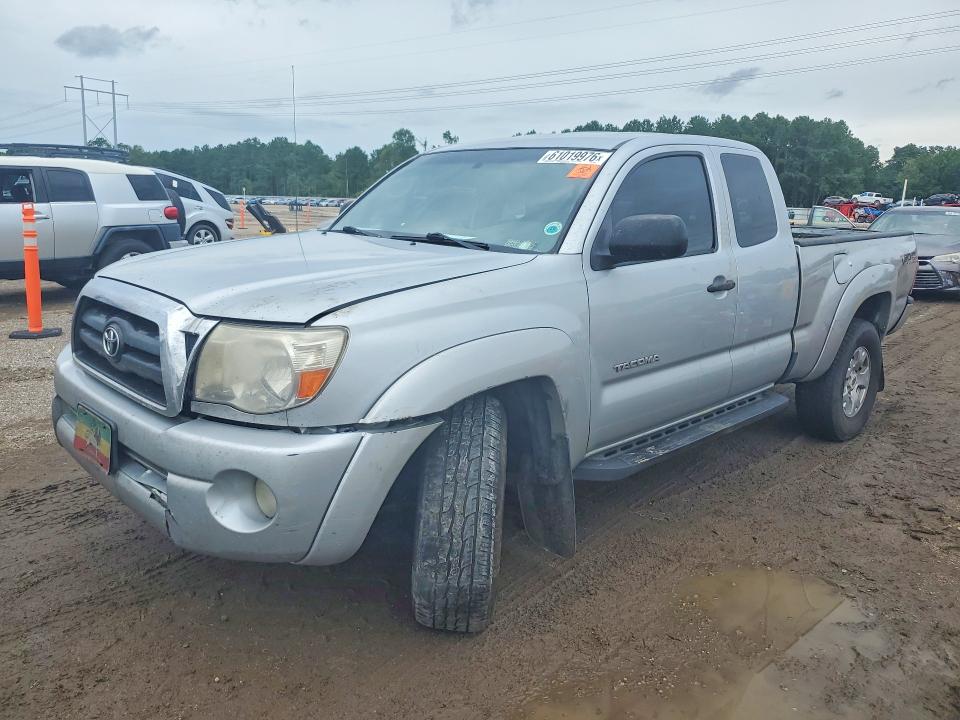 2007 Toyota Tacoma VIN 5TETU62N47Z456235 COPART salvage auction — ALL OVER, La - Cert Of Title-Salvage, sold $350 on 2026-07-21 (photo 1)