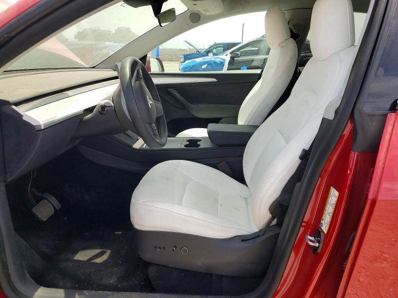 2023 Tesla Model y VIN 7SAYGDEE7PF601611 COPART salvage auction — FRONT END, Ca - Salvage Certificate, sold $8,900 on 2026-07-31 (photo 7)