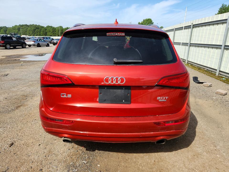2014 Audi Q5 VIN WA1LFAFP7EA007898 COPART salvage auction — MINOR DENT/SCRATCHES, TX - CERTIFICATE OF TITLE (P), sold $3,500 on 2026-07-27 (photo 6)