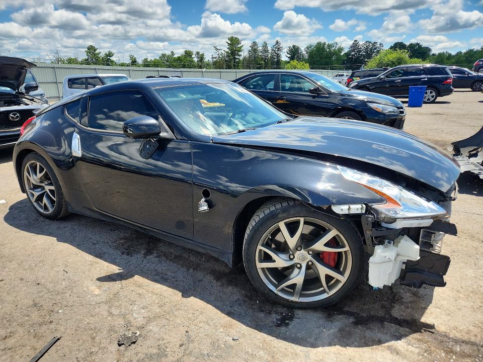 2013 Nissan 370z VIN JN1AZ4EH3DM880922 COPART salvage auction — FRONT END, PA - CERTIFICATE OF SALVAGE, sold $1,500 on 2026-07-24 (photo 4)