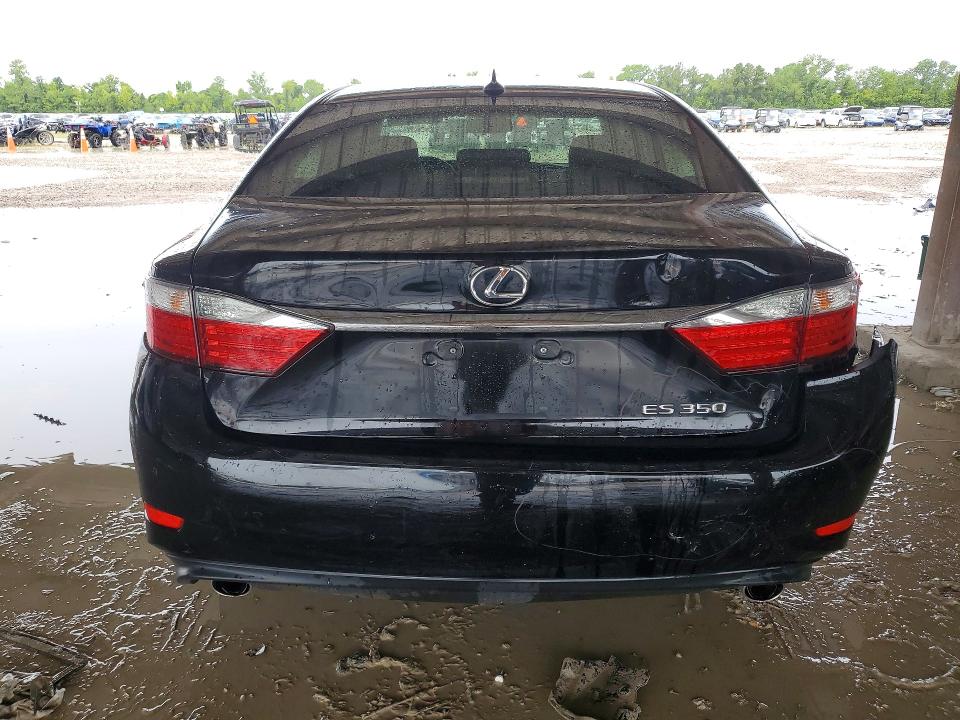 2013 Lexus ES VIN JTHBK1GG2D2024787 COPART salvage auction — REAR END, TX - SALVAGE VEHICLE TITLE (P), sold $3,900 on 2026-07-17 (photo 6)
