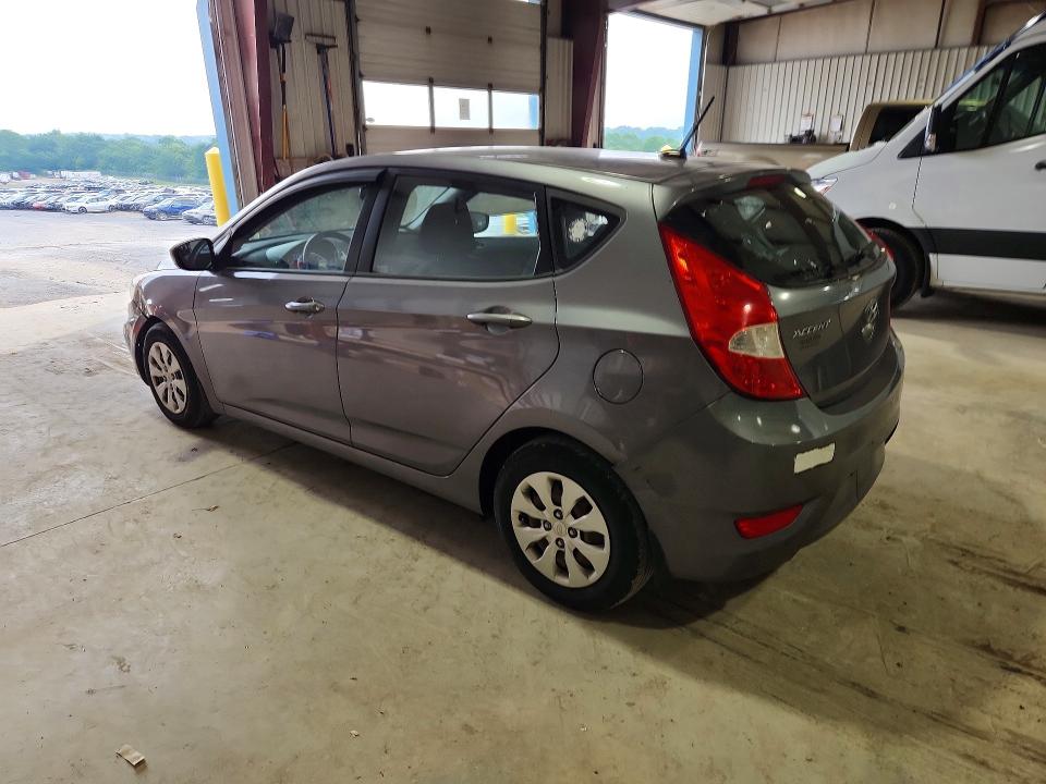 2015 Hyundai Accent VIN KMHCT5AE5FU212384 COPART salvage auction — FRONT END, WV - NON PUBLIC CLEAN TITLE, sold $625 on 2026-07-24 (photo 2)