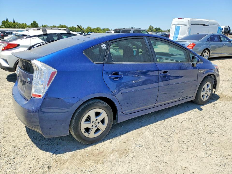 2010 Toyota Prius VIN JTDKN3DU8A0034570 COPART salvage auction — FRONT END, Ca - Salvage Certificate, sold $950 on 2026-07-21 (photo 3)