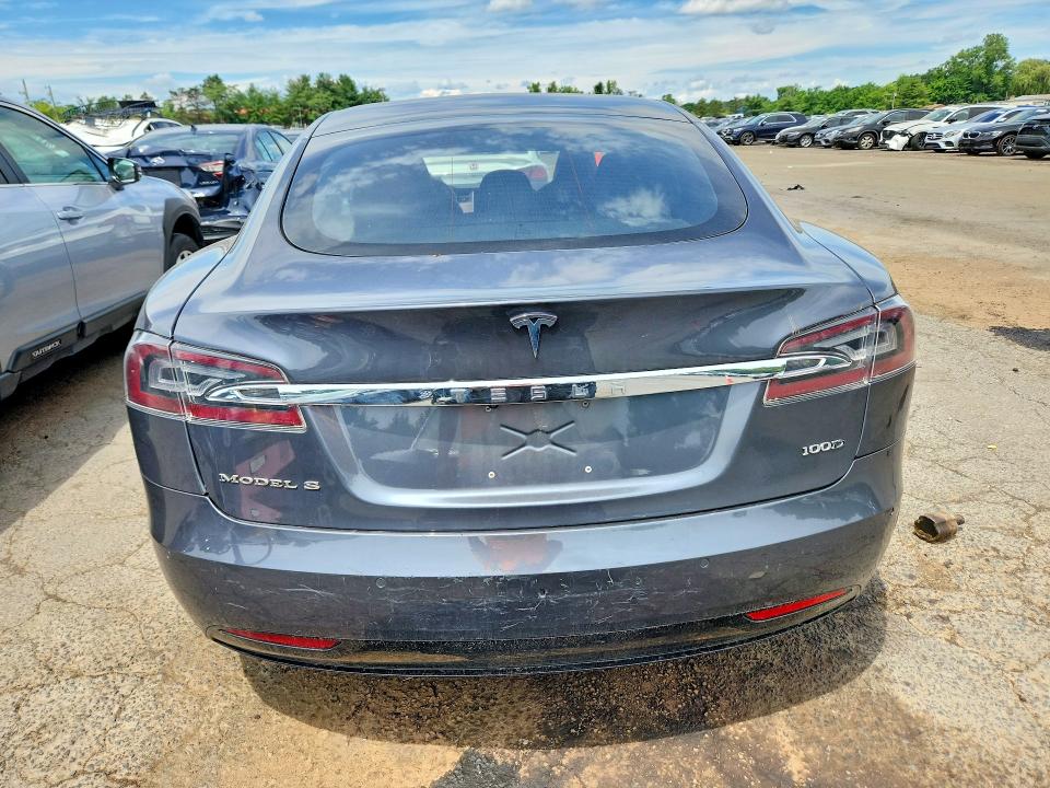 2018 Tesla Model s VIN 5YJSA1E25JF272018 COPART salvage auction — SIDE, CT - CERT OF TITLE-SALVAGE, sold $6,200 on 2026-07-14 (photo 6)