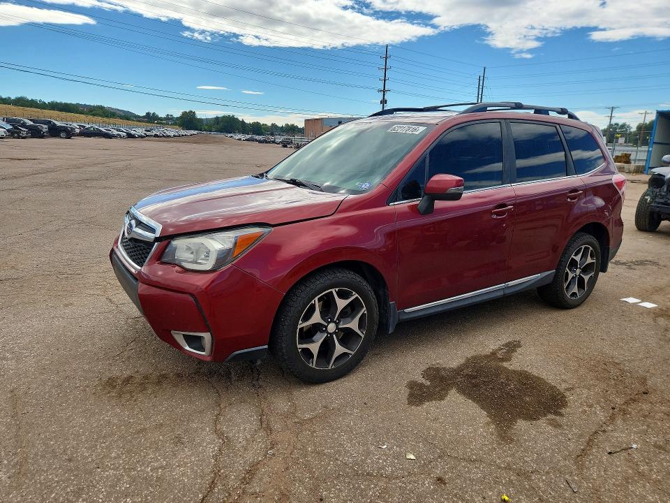 2016 Subaru Forester VIN JF2SJGXCXGH459189 COPART salvage auction — HAIL, Co - Certificate Of Title, sold $3,500 on 2026-08-19 (photo 1)