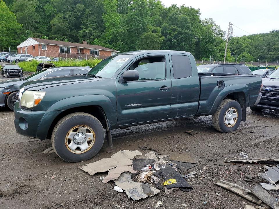 2011 Toyota Tacoma VIN 5TFUX4EN9BX004731 COPART salvage auction — SIDE, Pa - Cert Of Title, sold $5,900 on 2026-08-01 (photo 1)