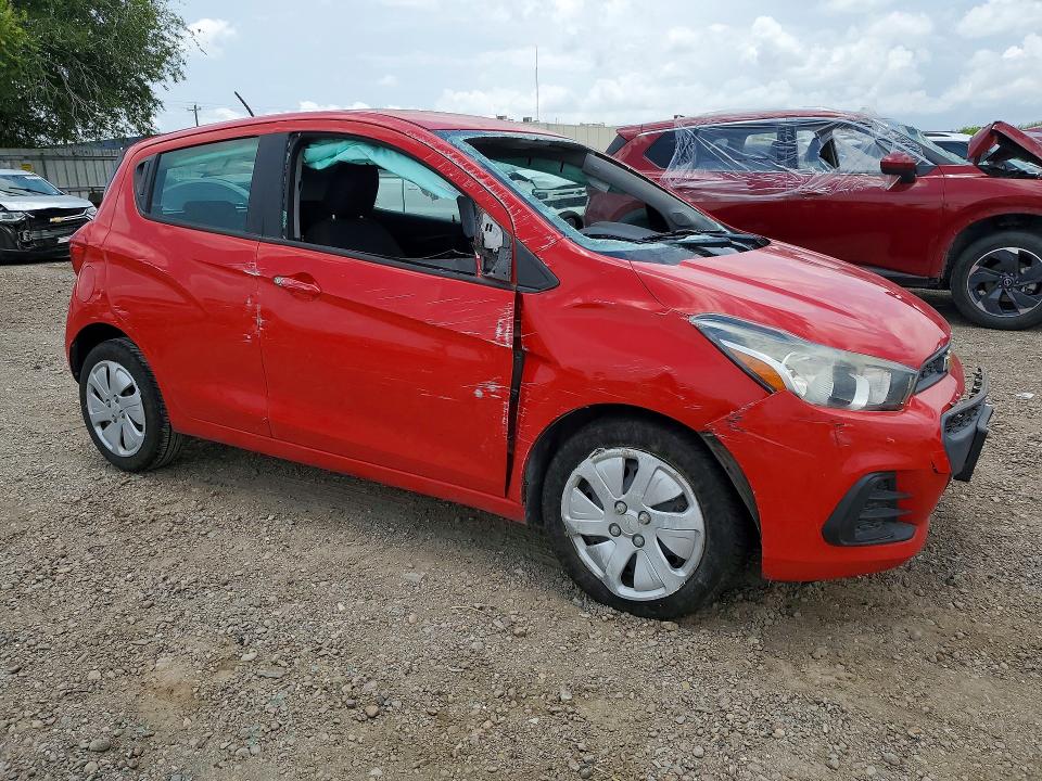 2018 Chevrolet Spark VIN KL8CA6SA5JC479897 COPART salvage auction — ROLLOVER, Tx - Salvage Vehicle Title, sold $1,050 on 2026-07-29 (photo 4)