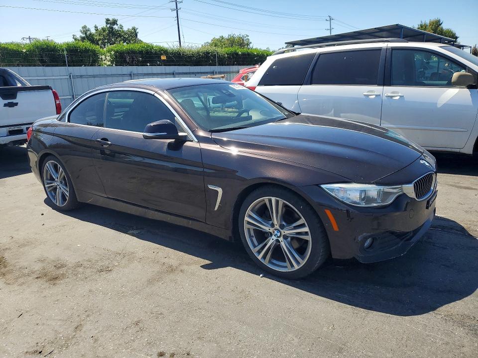 2016 BMW 4er VIN WBA3V7C50G5A26626 COPART salvage auction — MINOR DENT/SCRATCHES, Ca - Dis/Dlr/Exp Only Clean Title, sold $7,900 on 2026-07-14 (photo 4)
