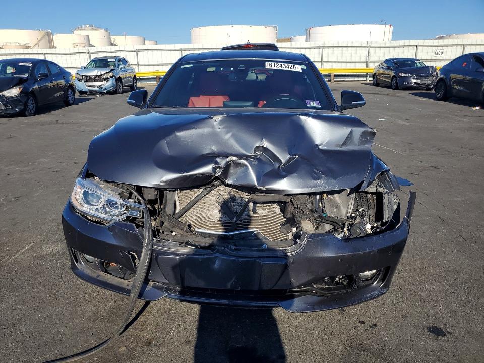 2012 BMW VIN WBA3A9C52CFX59575 COPART salvage auction — FRONT END, Ca - Salvage Certificate, sold $1,850 on 2026-08-03 (photo 5)