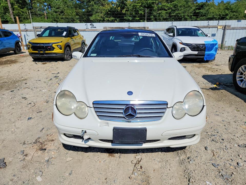 2002 Mercedes-benz C class VIN WDBRN47J32A370627 COPART salvage auction — REAR END, MD - CERT OF SALVAGE > 75% DAMAGE (P), sold $225 on 2026-07-28 (photo 5)