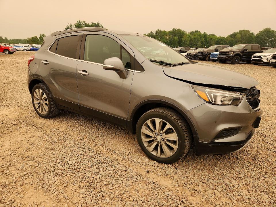 2019 Buick Encore VIN KL4CJESBXKB795789 COPART salvage auction — FRONT END, Ny - Mv-907A Salvage Certificate, sold $1,000 on 2026-07-27 (photo 4)