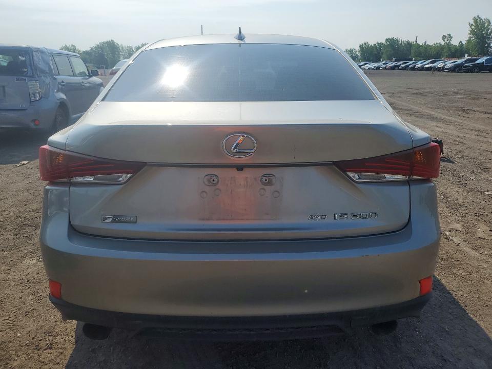 2017 Lexus Is VIN JTHCM1D27H5015434 COPART salvage auction — FRONT END, Qc - Gravement Accidente, sold $3,200 on 2026-08-25 (photo 6)