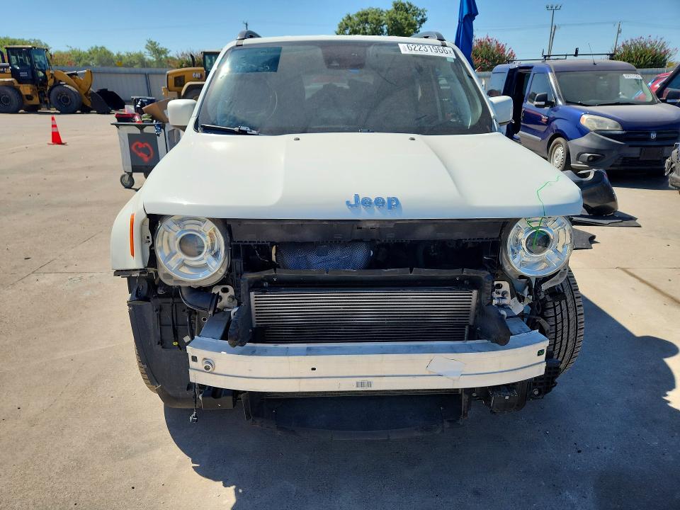 2018 Jeep Renegade VIN ZACCJABBXJPG83545 COPART salvage auction — FRONT END, Tx - Salvage Vehicle Title, sold $1,500 on 2026-08-20 (photo 5)